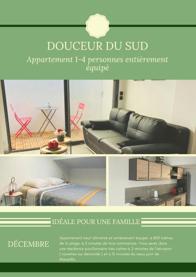 Douceur Du Sud Lägenhet Vitrolles  Exteriör bild